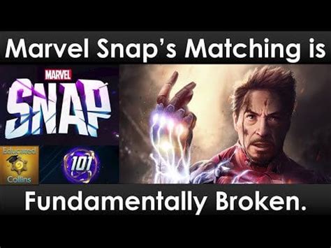 Why Marvel Snap's Matchmaking is Broken, and How to Fix It : r/Marvel.